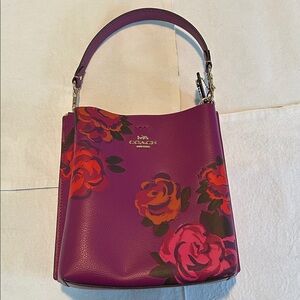 Coach Mollie Bucket Bag with Jumbo Floral Print
